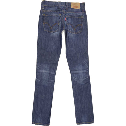 Levi's 603 Women Blue Straight Slim Stretch Jeans W26 L32