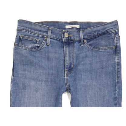 Levi's Slimming Women Blue Straight Slim Stretch Jeans W29 L31