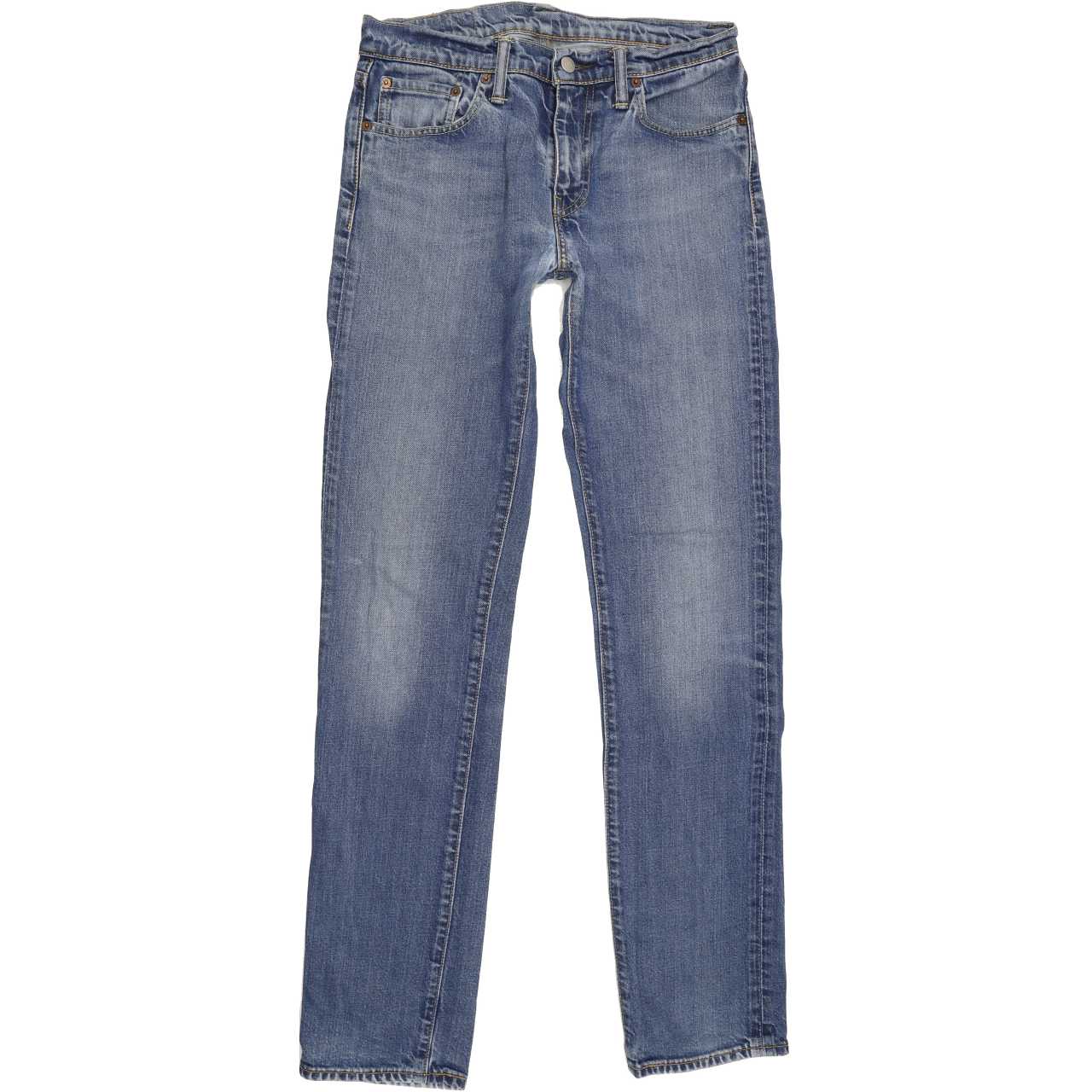 Levi's 511 Men Blue Straight Slim Jeans W30 L33