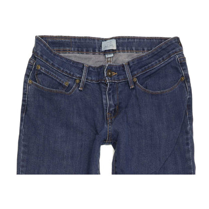 Levi's Bold Curve Women Blue Straight Slim Stretch Jeans W28 L30