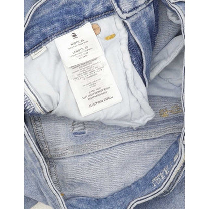 G-Star 3301 High Rise Women Blue Skinny Stretch Jeans W24 L27