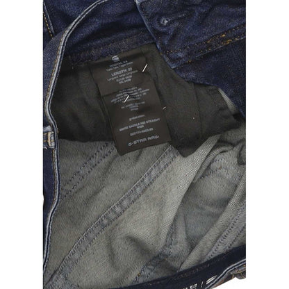 G-Star Midge Saddle Women Blue Straight Slim Stretch Jeans W24 L30