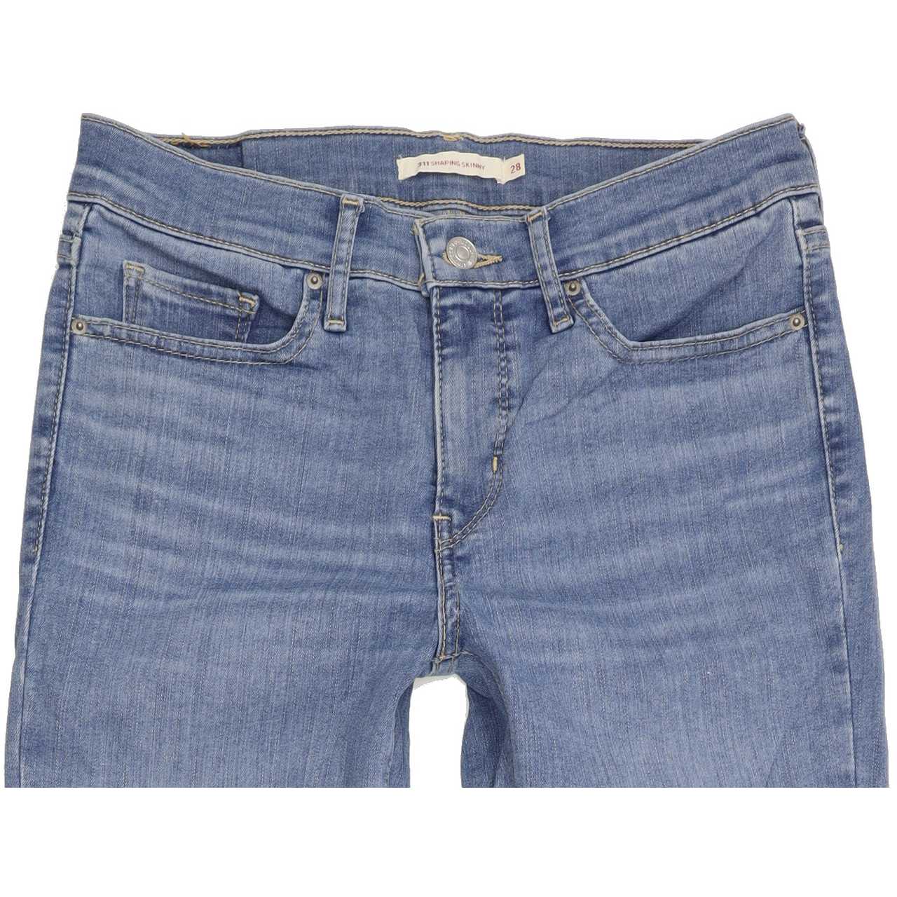 Levi's 311 Shaping Women Blue Skinny Regular Stretch Jeans W28 L32