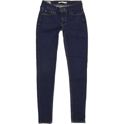 Levi's 710 Women Blue Skinny Slim Stretch Jeans W26 L29