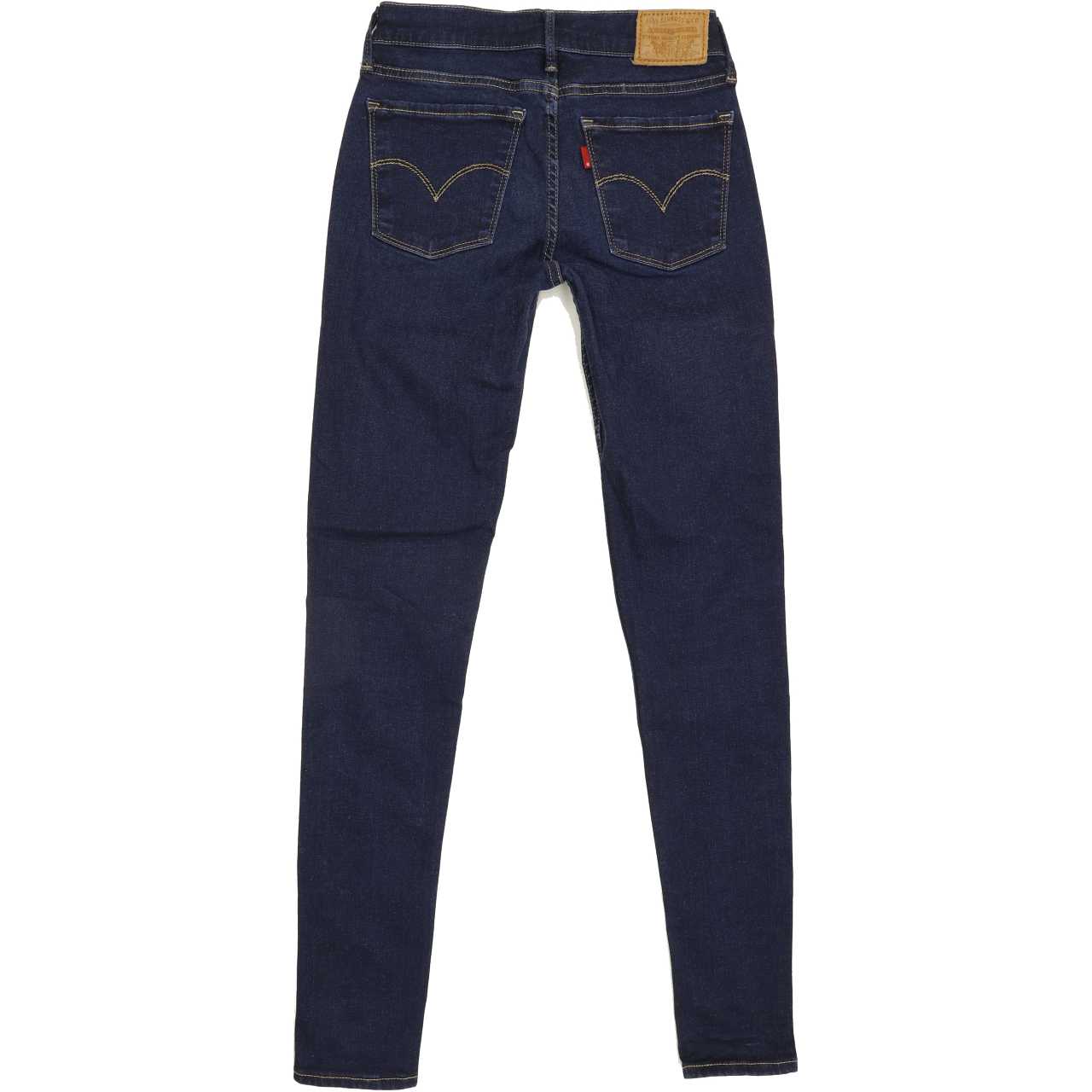 Levi's 710 Women Blue Skinny Slim Stretch Jeans W26 L29