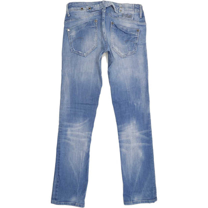 G-Star Midge Women Blue Straight Slim Stretch Jeans W29 L32