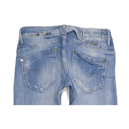 G-Star Midge Women Blue Straight Slim Stretch Jeans W29 L32