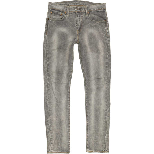 Levi's 510 Men Grey Skinny Slim Stretch Jeans W30 L31