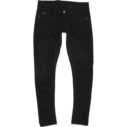 G-Star Lynn Women Black Skinny Slim Stretch Jeans W29 L31