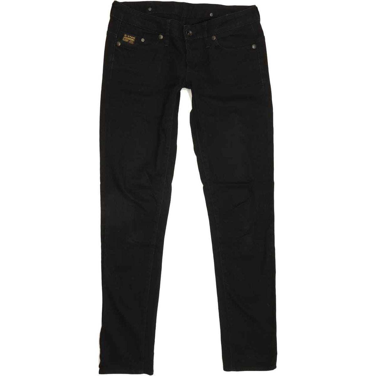 G-Star Midge Women Black Skinny Slim Stretch Jeans W28 L31
