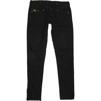 G-Star Midge Women Black Skinny Slim Stretch Jeans W28 L31