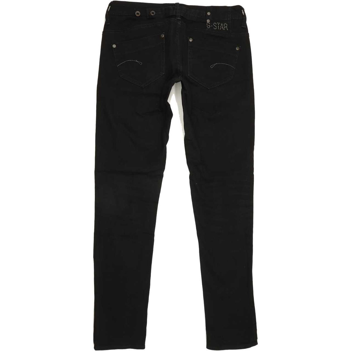 G-Star Midge Women Black Skinny Slim Stretch Jeans W28 L31