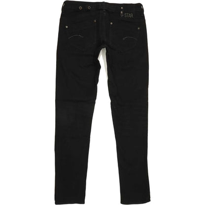 G-Star Midge Women Black Skinny Slim Stretch Jeans W28 L31
