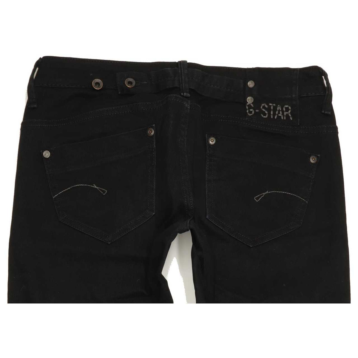 G-Star Midge Women Black Skinny Slim Stretch Jeans W28 L31