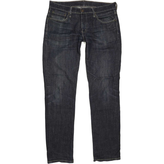Levi's 511 Men Blue Straight Slim Stretch Jeans W33 L33
