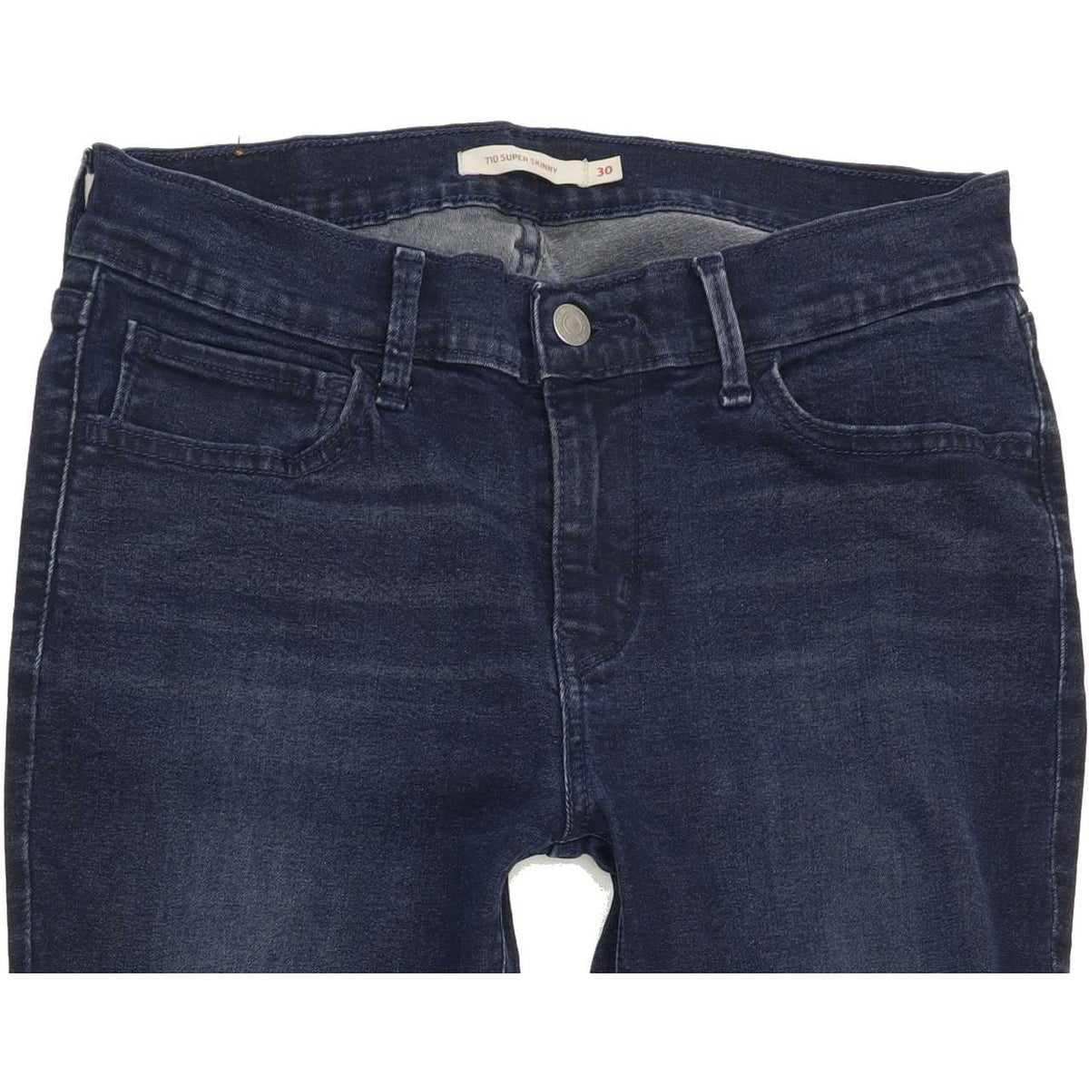 Levi's 710 Women Blue Skinny Regular Stretch Jeans W30 L30