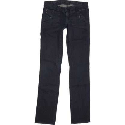 G-Star Speed Women Blue Straight Slim Stretch Jeans W28 L32