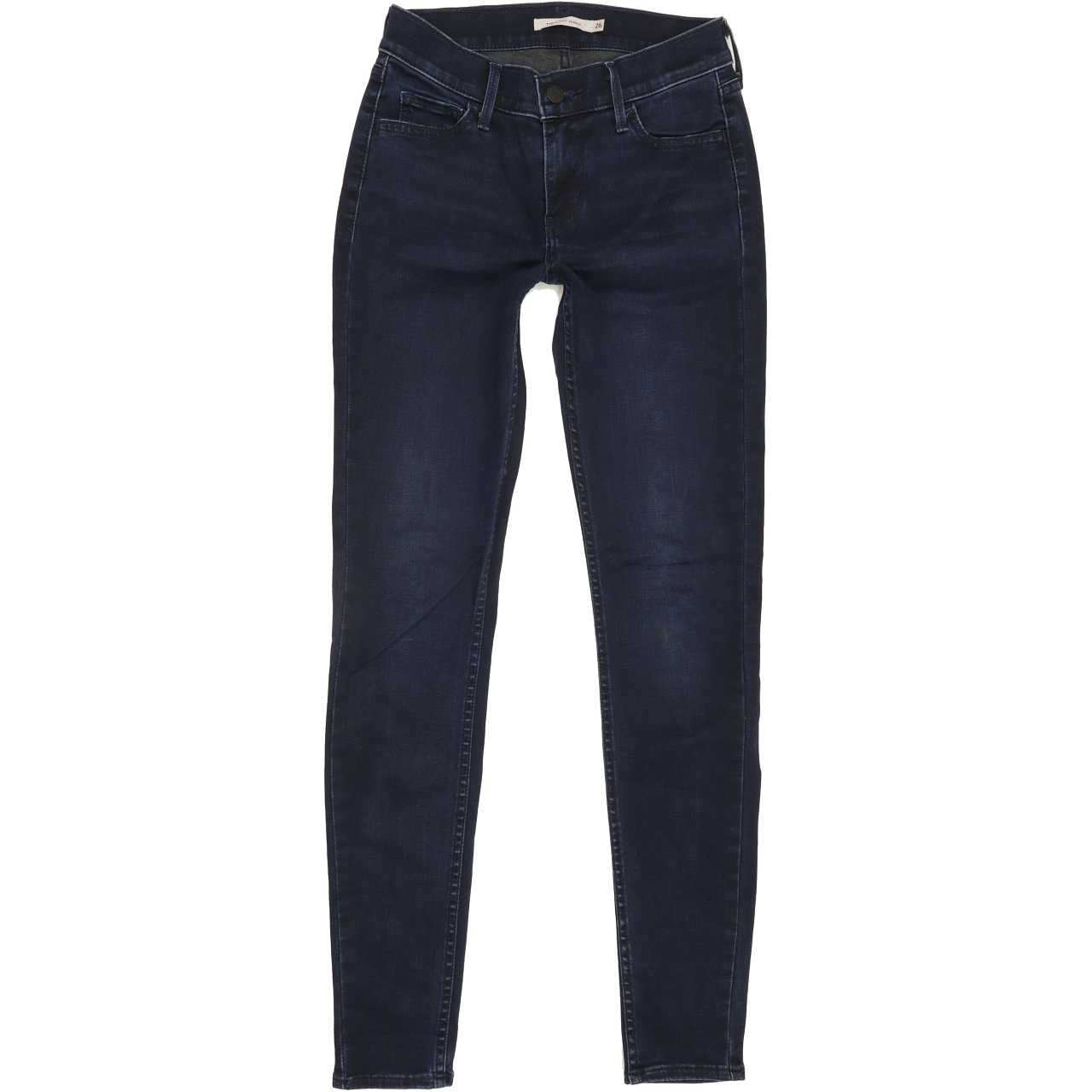 Levi's 710 Women Blue Skinny Regular Stretch Jeans W26 L30