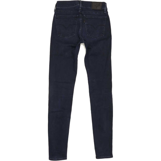 Levi's 710 Women Blue Skinny Regular Stretch Jeans W26 L30