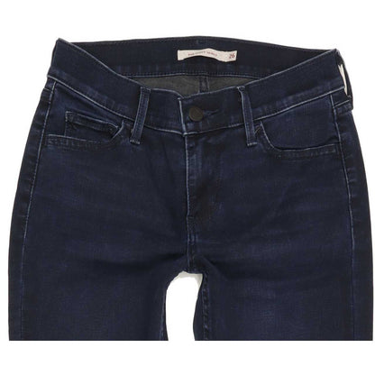 Levi's 710 Women Blue Skinny Regular Stretch Jeans W26 L30