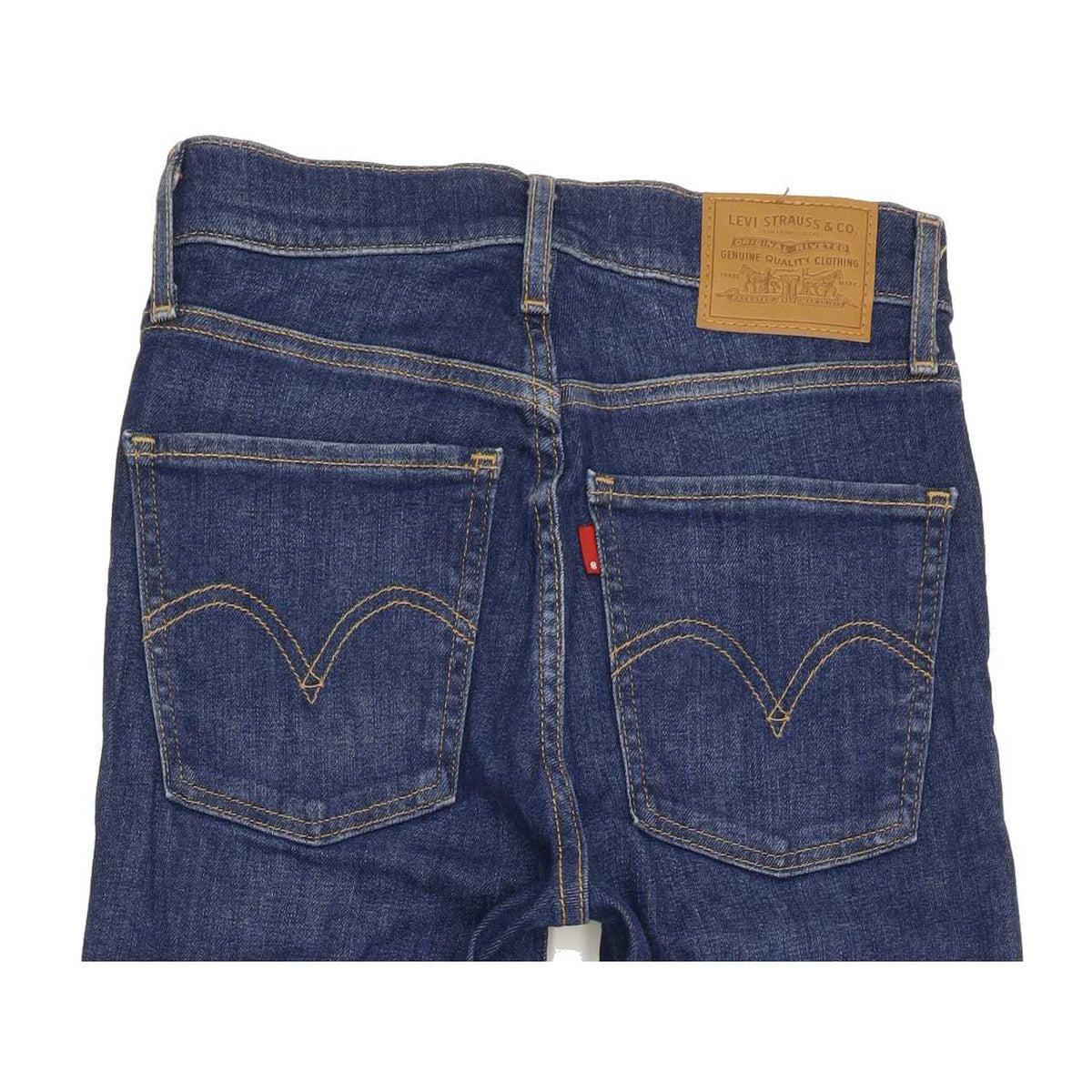 Levi's Mile High Rise Women Blue Skinny Stretch Jeans W25 L28