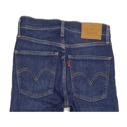 Levi's Mile High Rise Women Blue Skinny Stretch Jeans W25 L28