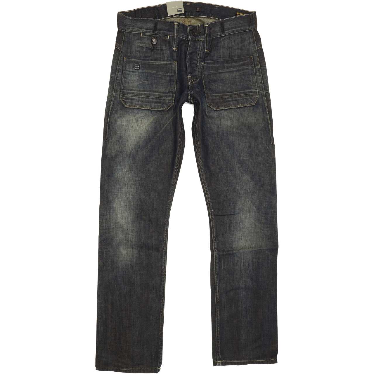 G-Star Mc Arhur Men Blue Straight Slim Jeans W29 L30