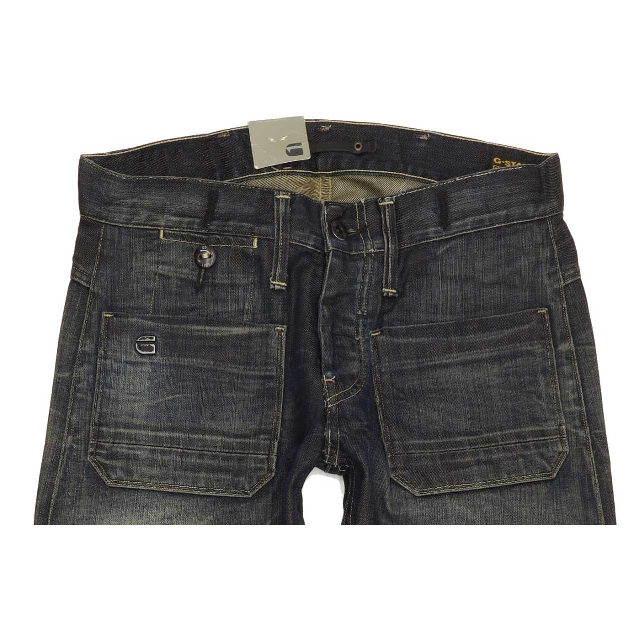 G-Star Mc Arhur Men Blue Straight Slim Jeans W29 L30