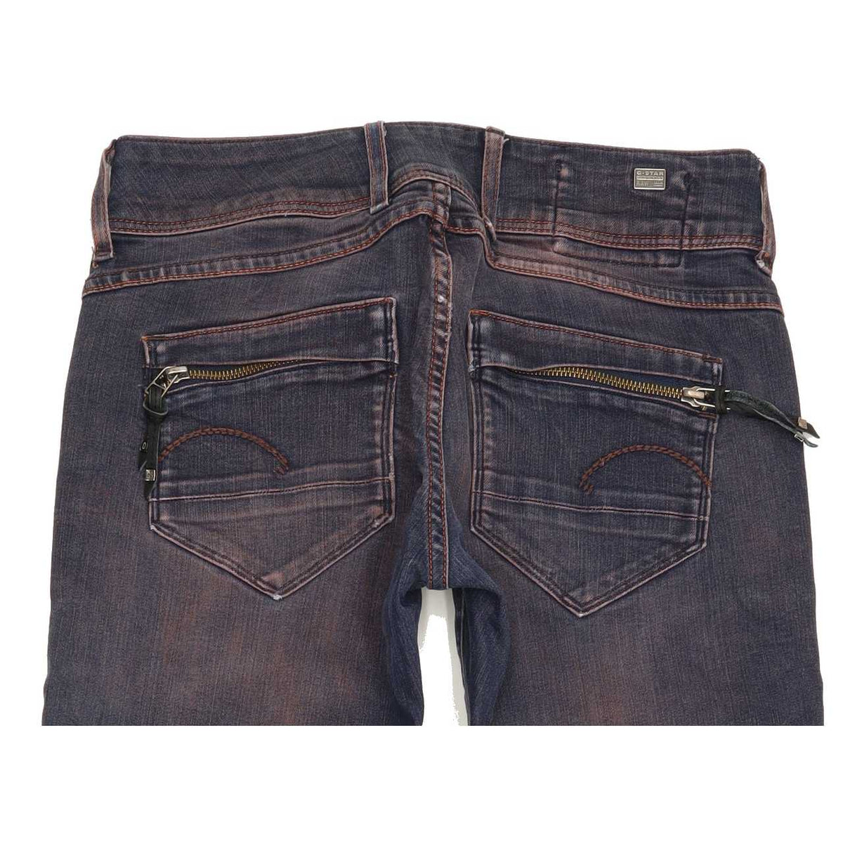 G-Star Midge Cody Women Purple Skinny Slim Stretch Jeans W28 L32
