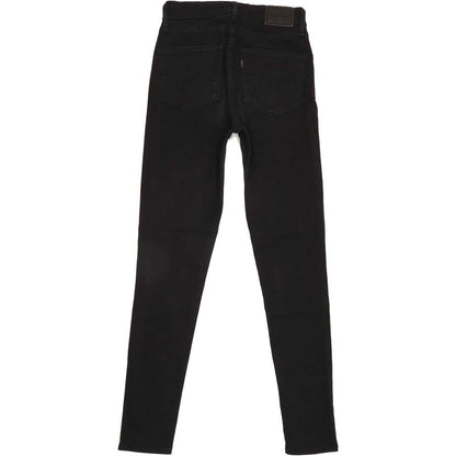 Levi's 721 High Rise Women Black Skinny Stretch Jeans W26 L30