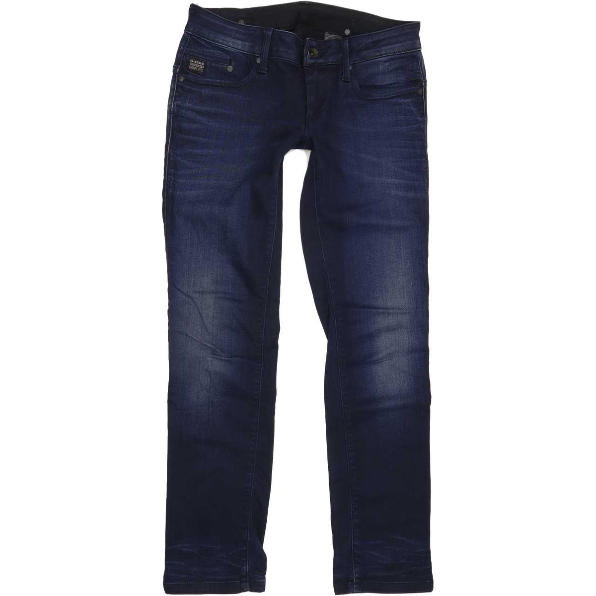G-Star Midge Women Blue Straight Slim Stretch Jeans W29 L30