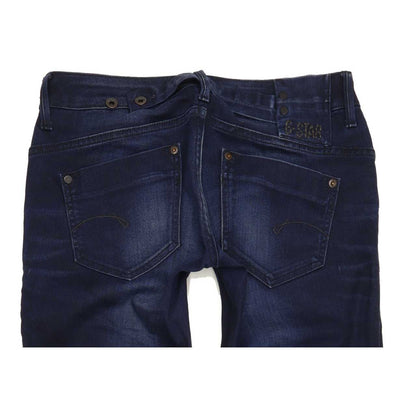 G-Star Midge Women Blue Straight Slim Stretch Jeans W29 L30