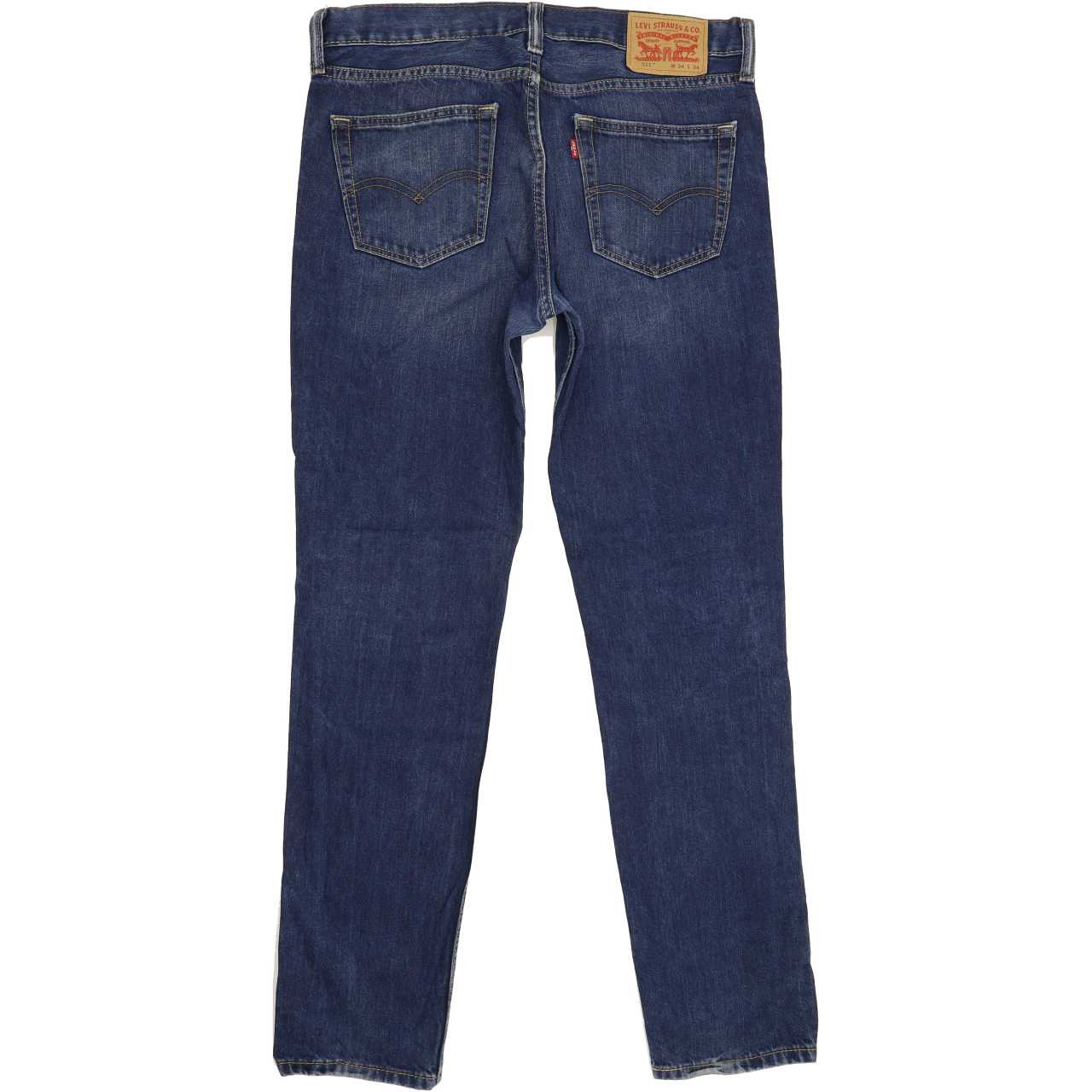 Levi's 511 Men Blue Straight Slim Jeans W34 L33