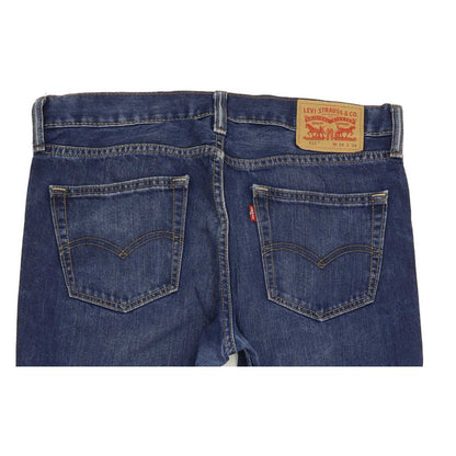 Levi's 511 Men Blue Straight Slim Jeans W34 L33