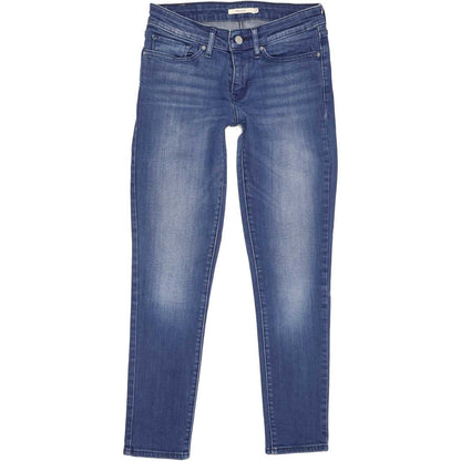 Levi's 711 Women Blue Skinny Regular Stretch Jeans W27 L27