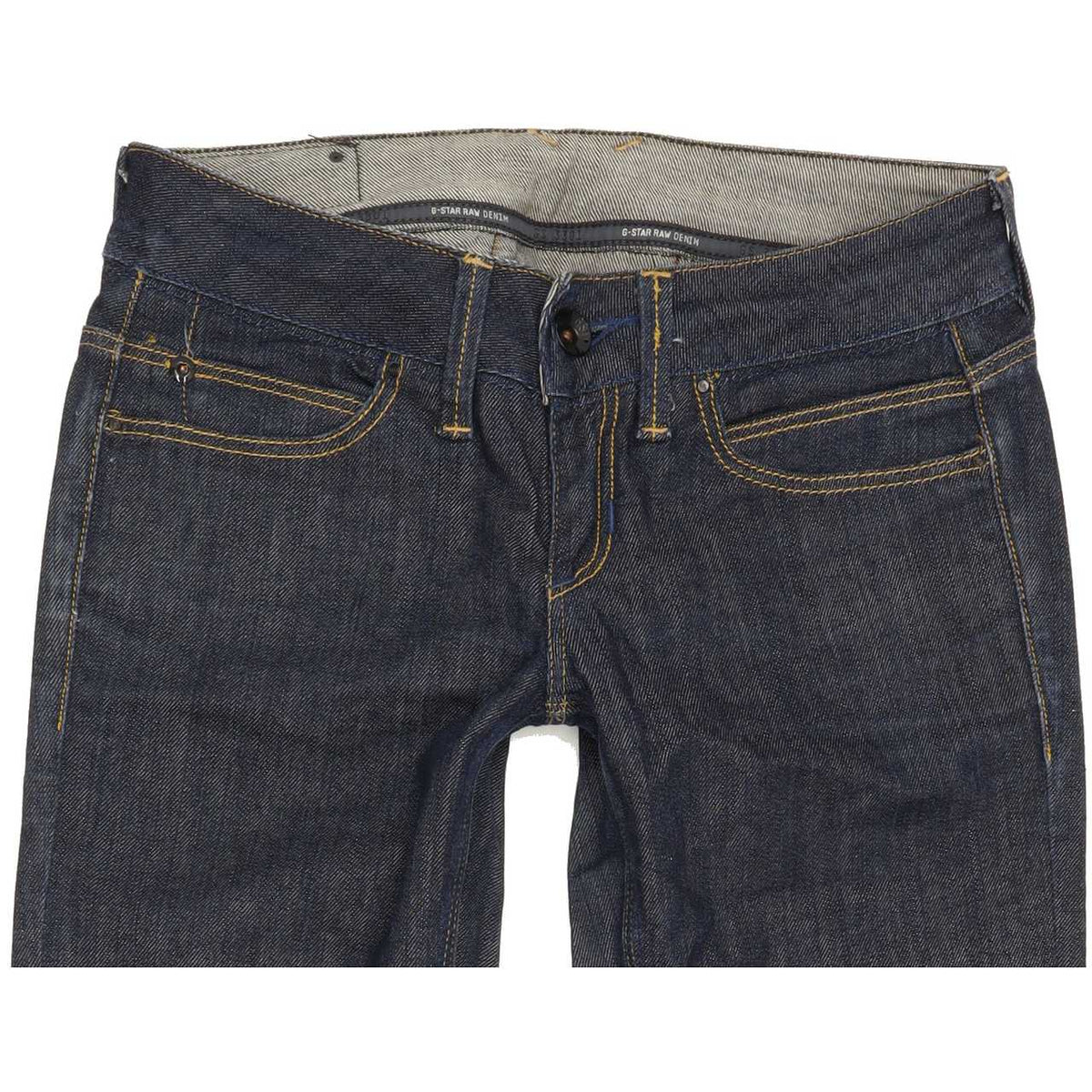 G-Star G.S Women Blue Skinny Slim Stretch Jeans W26 L28