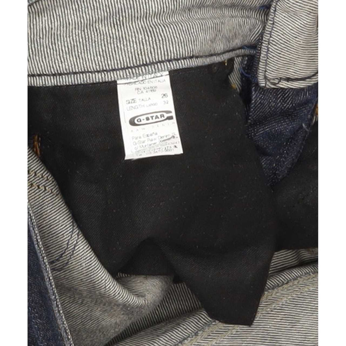 G-Star G.S Women Blue Skinny Slim Stretch Jeans W26 L28