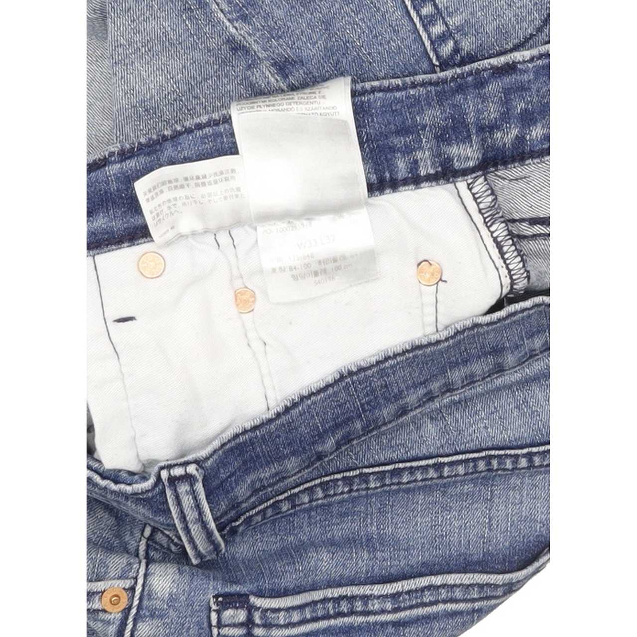 Levi's 511 Men Blue Straight Slim Stretch Jeans W33 L31