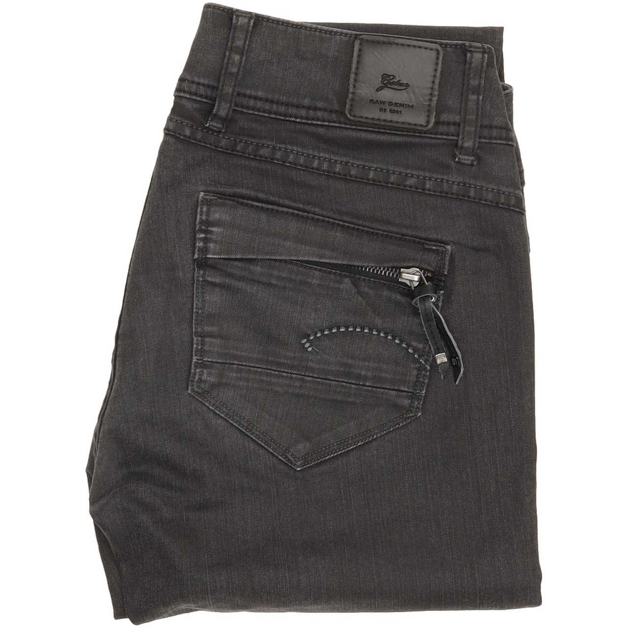 G-Star Men Charcoal Skinny Slim Jeans W28 L32