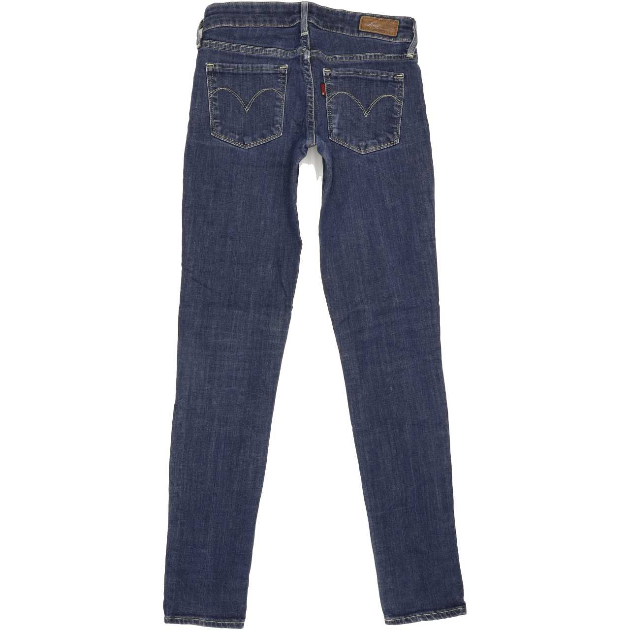 Levi's Slight Curve Women Blue Skinny Slim Stretch Jeans W25 L29