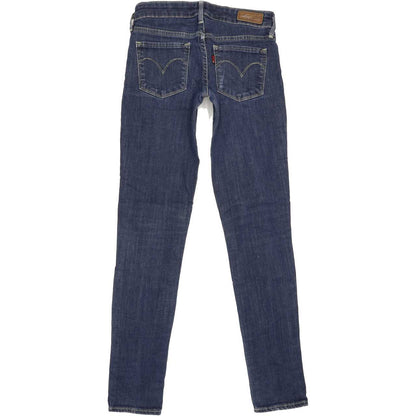 Levi's Slight Curve Women Blue Skinny Slim Stretch Jeans W25 L29