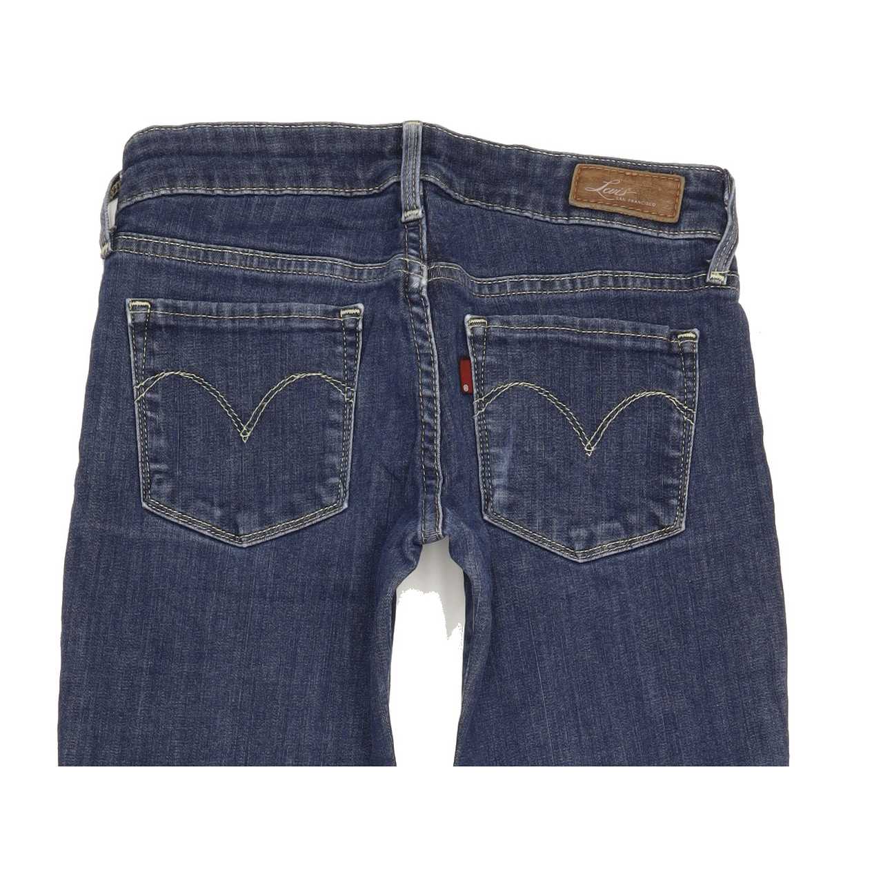 Levi's Slight Curve Women Blue Skinny Slim Stretch Jeans W25 L29
