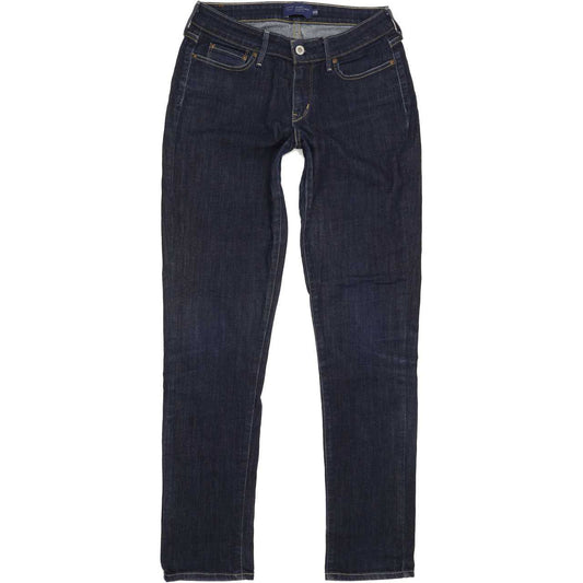 Levi's Slight Curve Women Blue Straight Slim Stretch Jeans W29 L32