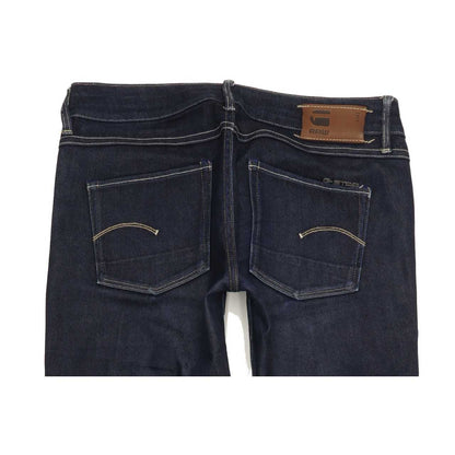 G-Star 3301 Women Blue Straight Slim Jeans W28 L32