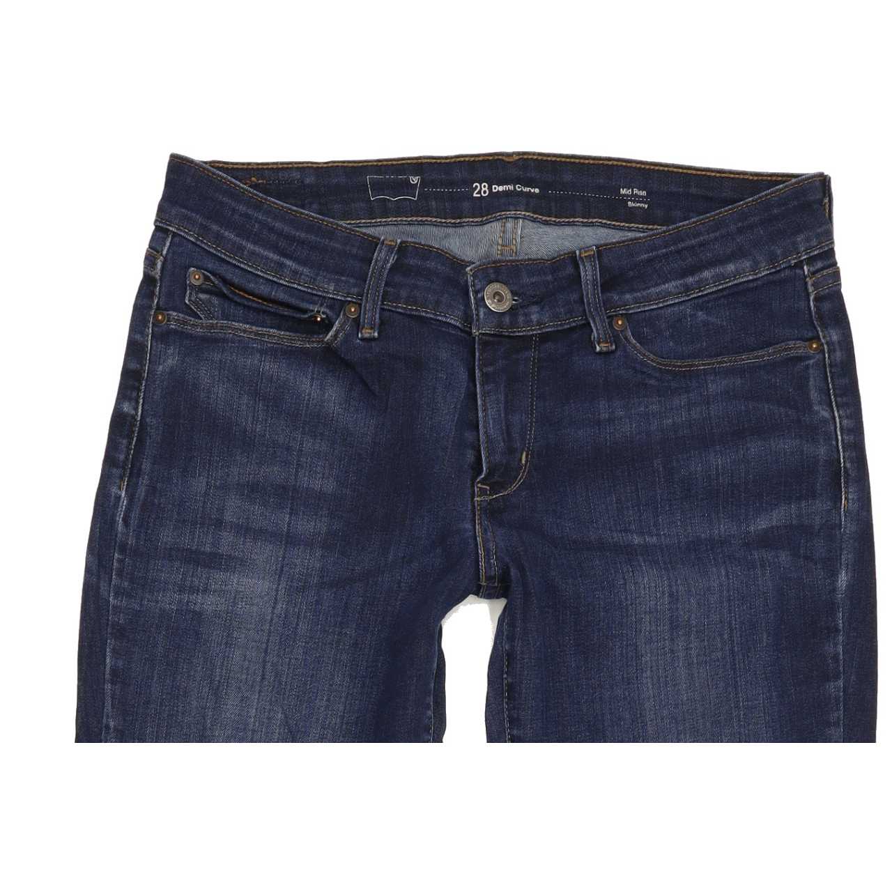 Levi's Demi Curve Women Blue Skinny Regular Jeans W28 L32