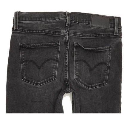 Levi's 611 Shaping Women Charcoal Skinny Regular Capri Stretch Jeans W26 L26