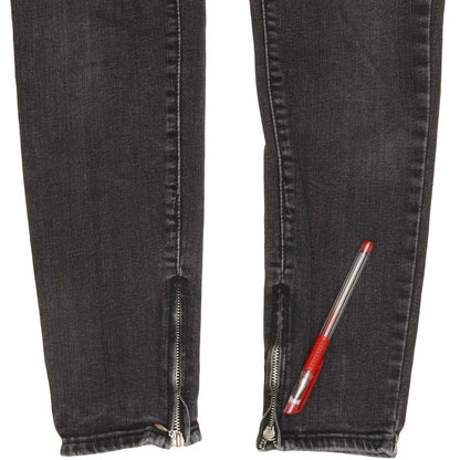 Levi's 611 Shaping Women Charcoal Skinny Regular Capri Stretch Jeans W26 L26