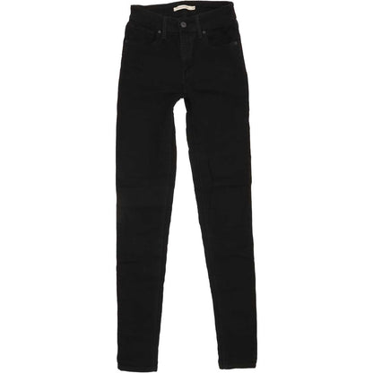Levi's 721 High Rise Women Black Skinny Stretch Jeans W24 L32