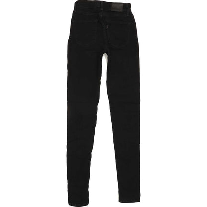 Levi's 721 High Rise Women Black Skinny Stretch Jeans W24 L32