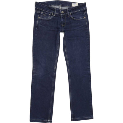 G-Star 3301 Women Blue Straight Slim Jeans W29 L26